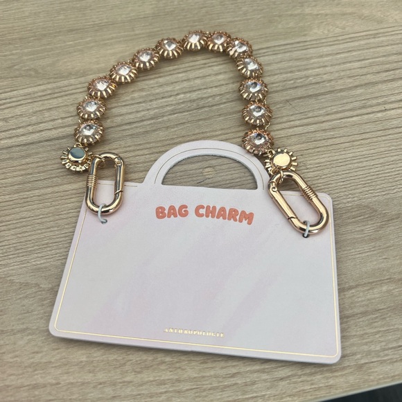 Gold and Silver Bag Charm - Picture 5 of 5